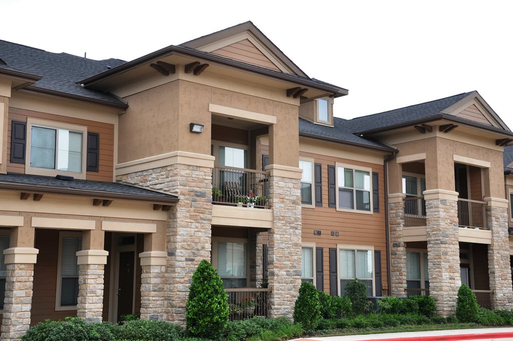 New Apartments On Highway 6 North with Modern Garage