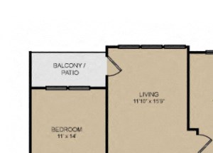 Two Bedroom | Two Bathroom
