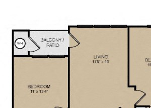 Two Bedroom | Two Bathroom