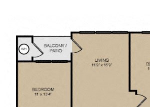 Two Bedroom | Two Bathroom