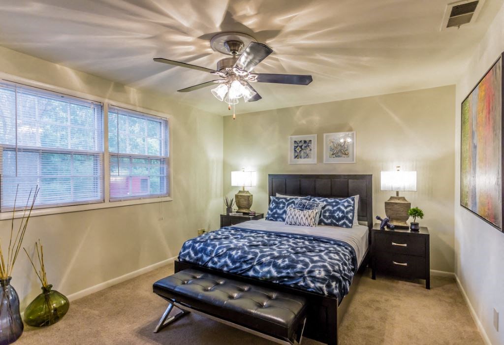 Waterford Square Apartments Bedroom in Huntsville, AL
