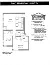 2 Bedroom 2 Bathroom - G style