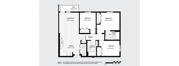 3 Bedroom 2 Bathroom