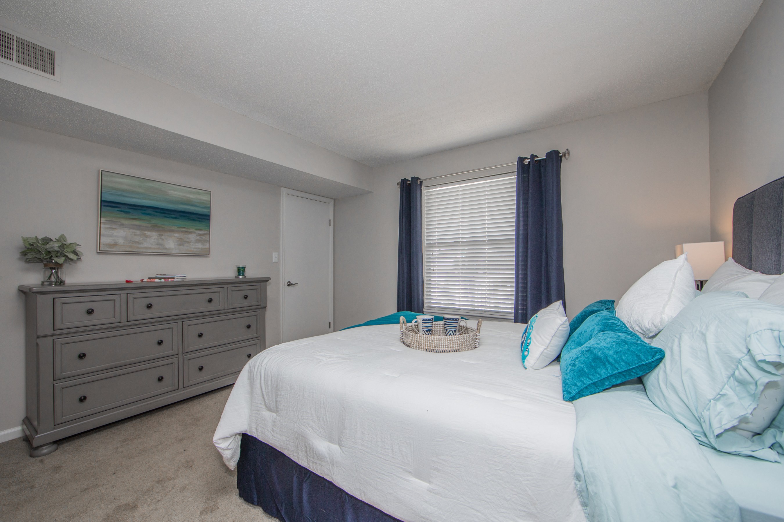 Bedroom at St. Croix Apartments in Virginia Beach VA