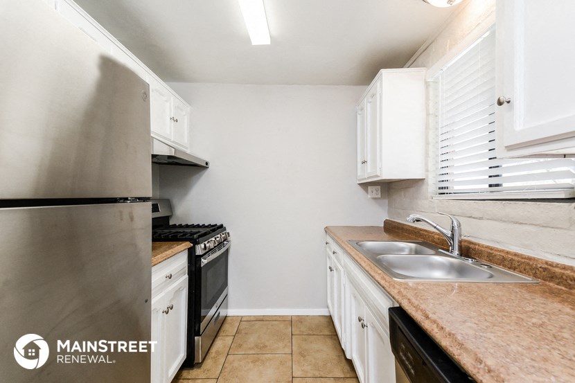 the kitchen is clean and ready for us to use