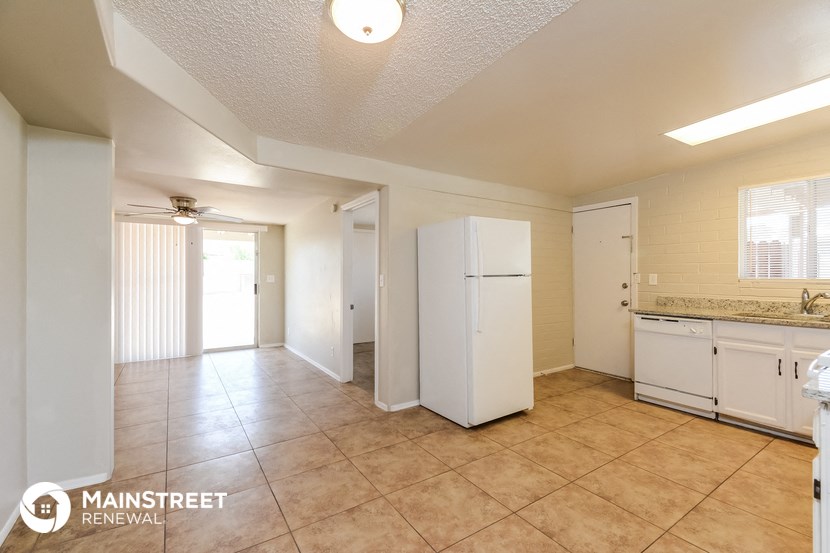 the kitchen is clean and ready for us to use