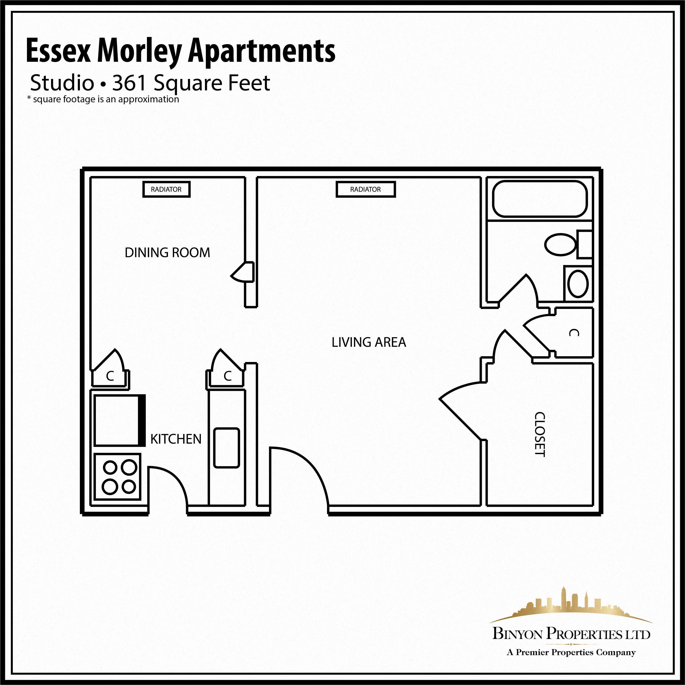 EssexMorley Apartments, 3435 Superior Park Dr. 118, Cleveland Heights