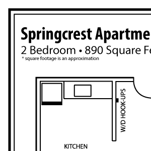 2 Bedroom Townhouse