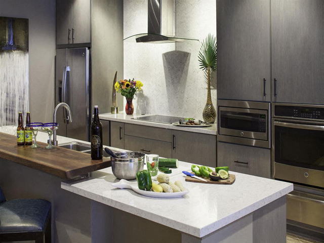 Social Kitchen at Skye Apartments in Vista CA