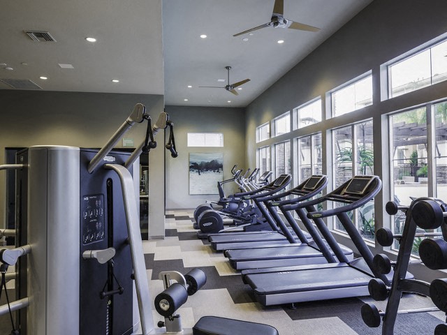 Treadmills at Skye Apartments in Vista CA