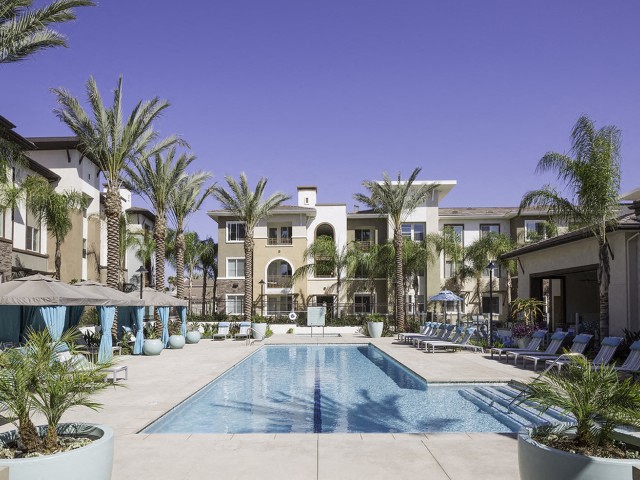 Large Pool at Skye Apartments in Vista CA
