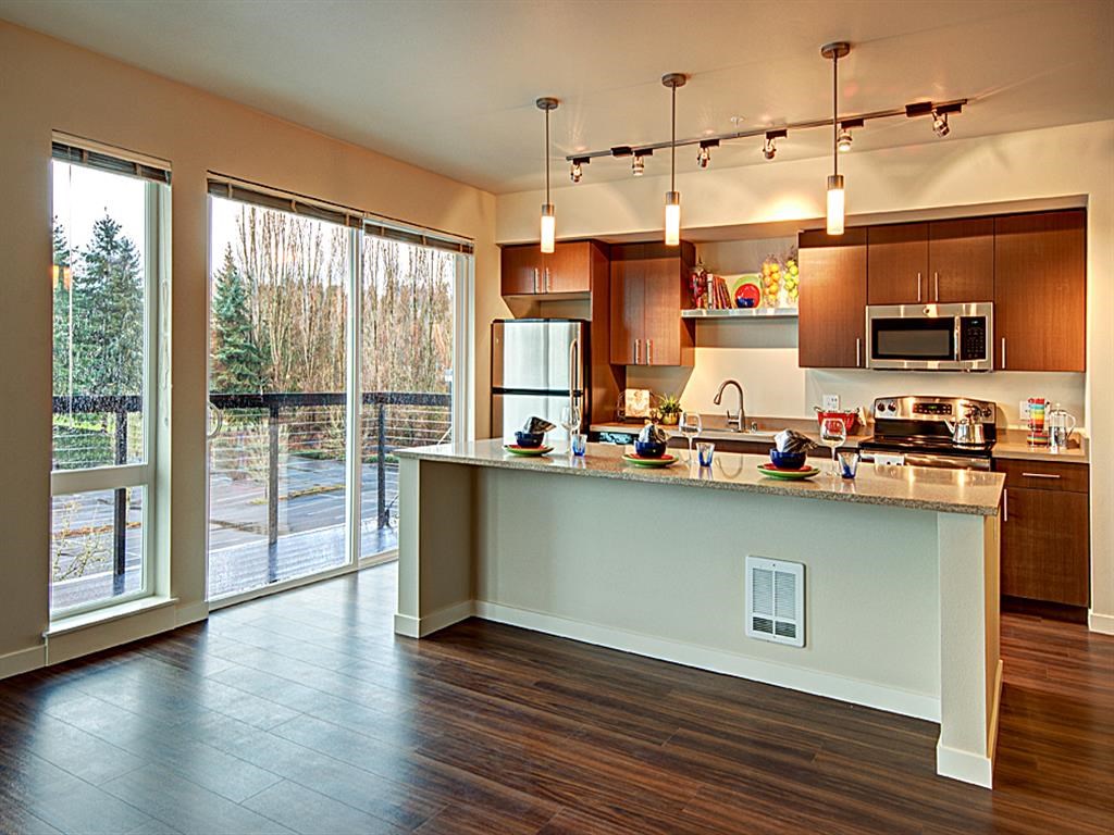 Screened Patio/Balcony at Allez, Redmond, WA 98052