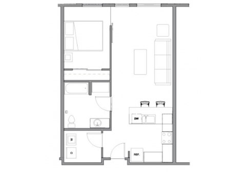 Floor Plan at Allez, Washington, 98052