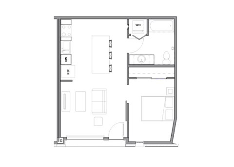 Floor Plan at Allez, Redmond,Washington