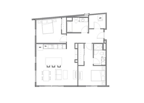 Floor Plan at Allez, Washington
