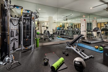 Fitness Studio at Trio Apartments in Pasadena, CA - Photo Gallery 20