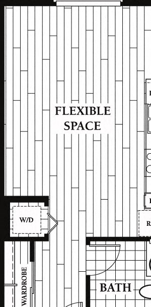 Floor plan Floor plan at Trio Apartments, California, 91101