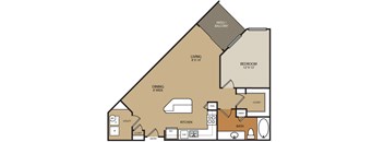 Residences at Forty Two 25 Apartments for rent in Phoenix, AZ - floor plan
