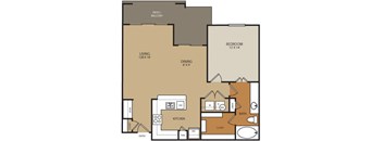 Residences at Forty Two 25 Apartments for rent in Phoenix, AZ - floor plan