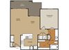 Residences at Forty Two 25 Floor plan Residences at Forty Two 25 Apartments for rent in Phoenix, AZ - floor plan