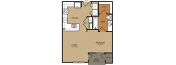 Residences at Forty Two 25 Apartments for rent in Phoenix, AZ  Floor plan