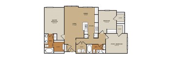 Residences at Forty Two 25 Apartments for rent in Phoenix, AZ - floor plan