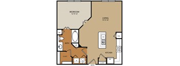 Residences at Forty Two 25 Apartments for rent in Phoenix, AZ - floor plan