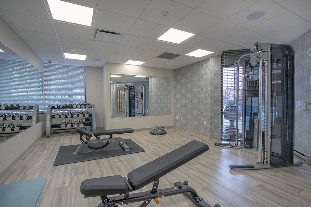Metro Apartments Weight Training Room