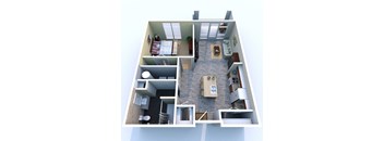 E Ansi 1 Bed/1 Bath Accessible Unit