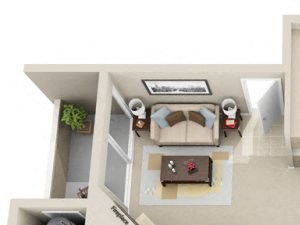 2 Bed 2 Bath b4 Floor plan 2 Bed 2 Bath b4 Floor plan, at Lakeview at Superstition Springs, 1849 South Power Road, AZ