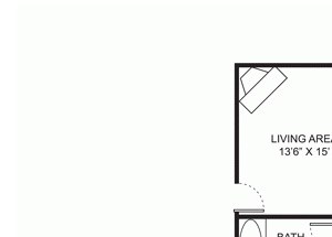 B1 floor plan at Perimeter Lakes in Dublin Ohio