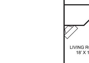 A1 floor plan at Residence at Christopher Wren in Gahanna Ohio