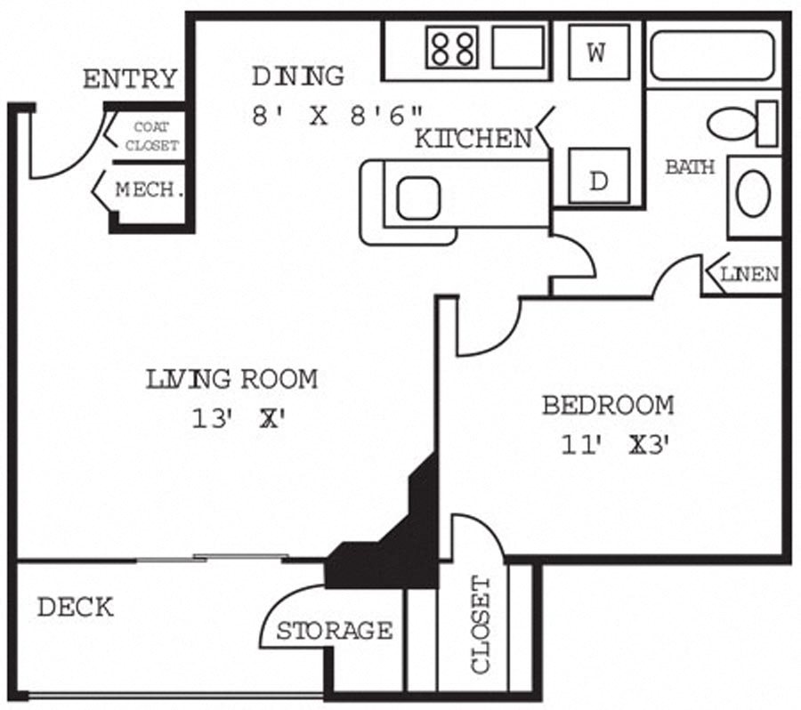 The Fairway Floor Plan 1