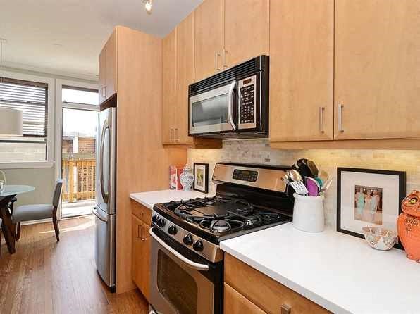 a kitchen with a stove and a microwave