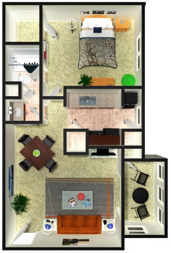 A1 Floor Plan 1