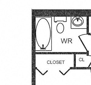 2300 Marine Drive Apartments 1 bedroom + 1 bathroom apartment floor plan in Oakville, ON