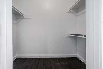 our walk in closets