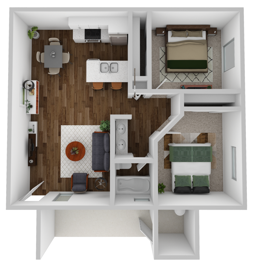 2 Bedroom