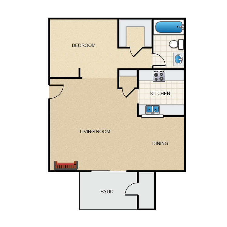 E1 Floor Plan 1