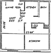 1 Bedroom/1 Bathroom