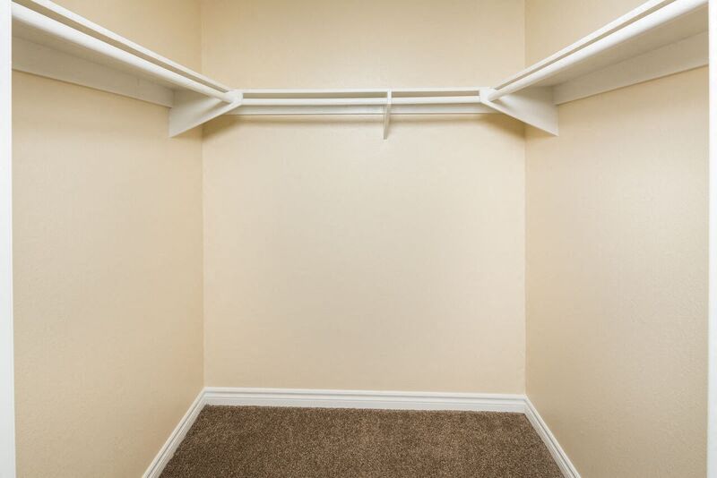 Spacious Closets