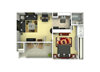 One Bedroom One Bathroom One Bedroom One Bathroom