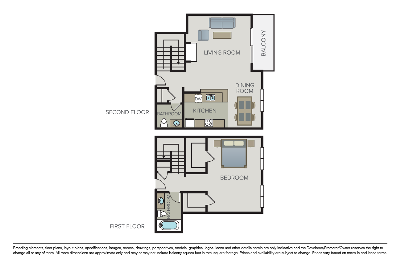 Plan 1F Townhome