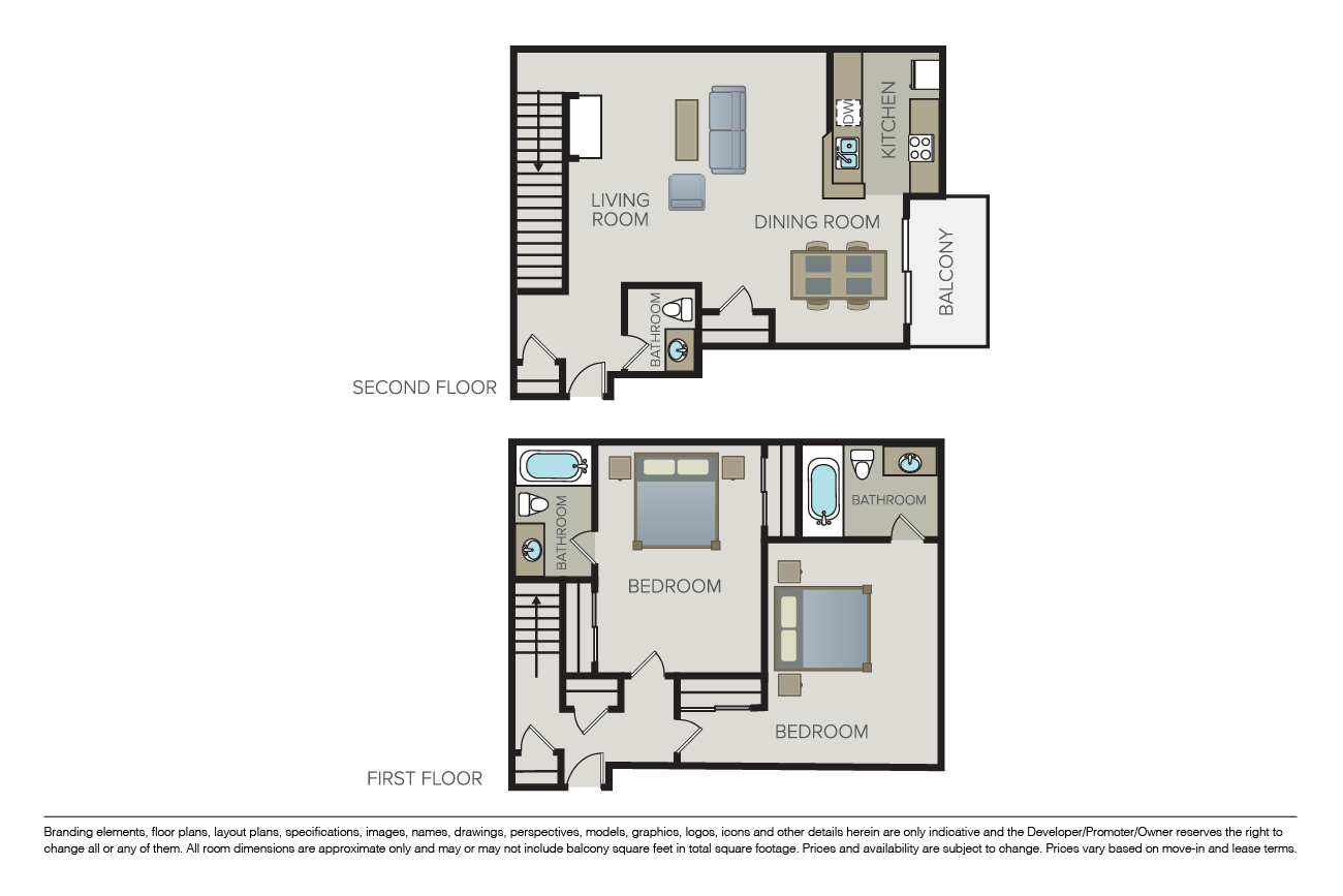 Plan 2F Townhome