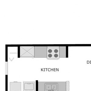 2 Bed 1 Bath - Upper