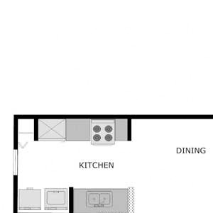 3 Bed 2 Bath - Upper