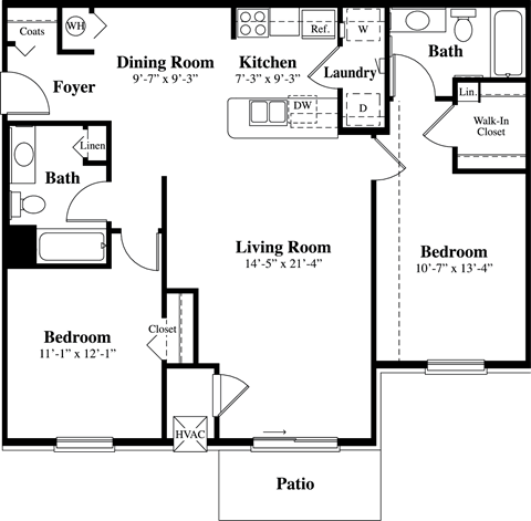 211 East Market Street 1-3 Beds Apartment for Rent - Photo Gallery 24