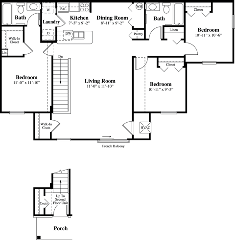 211 East Market Street 1-3 Beds Apartment for Rent - Photo Gallery 28