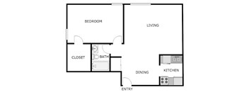 1 Bedroom Style A