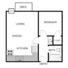 1 BED 1 BATH